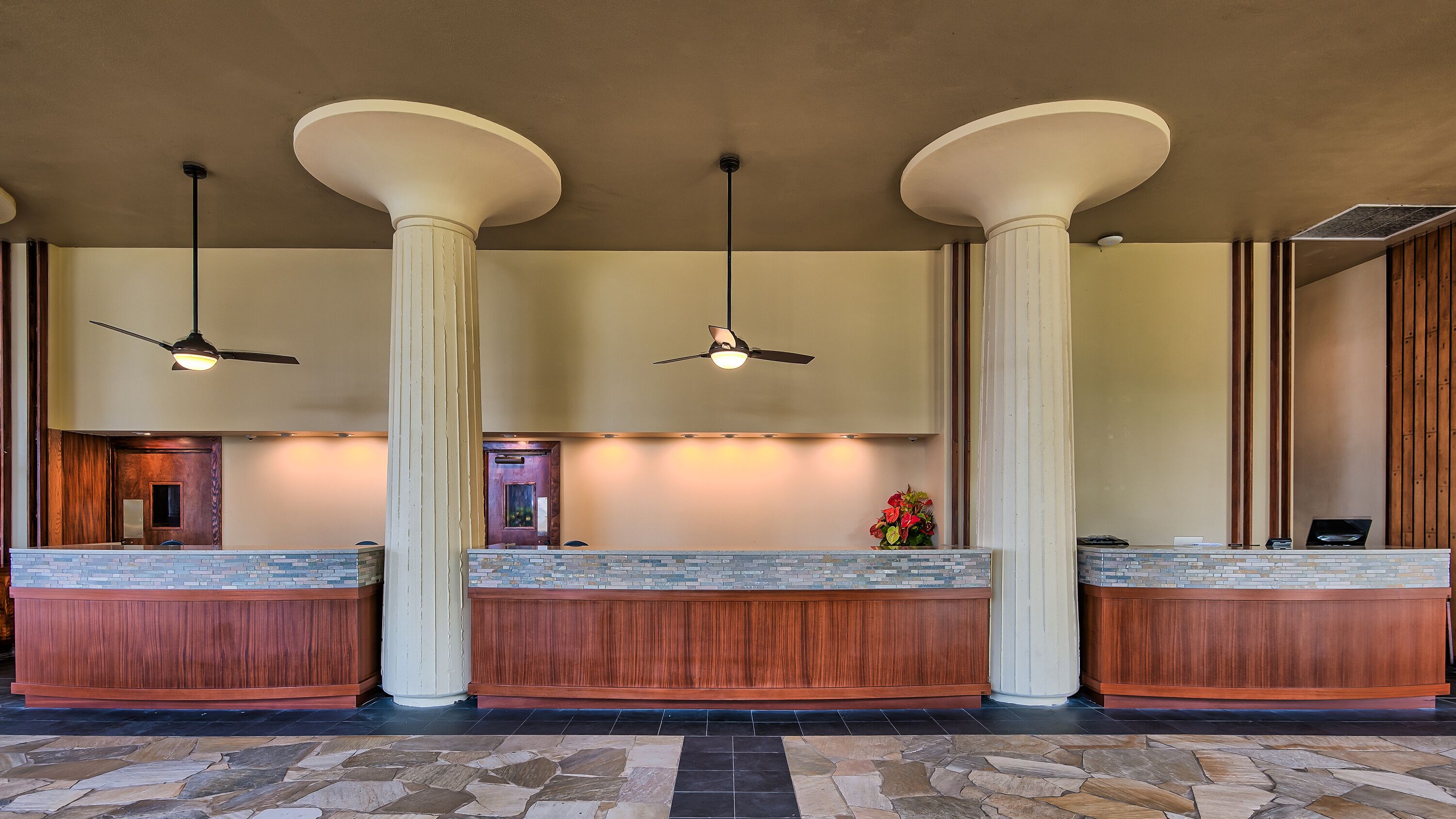 check-in/check-out kiosk