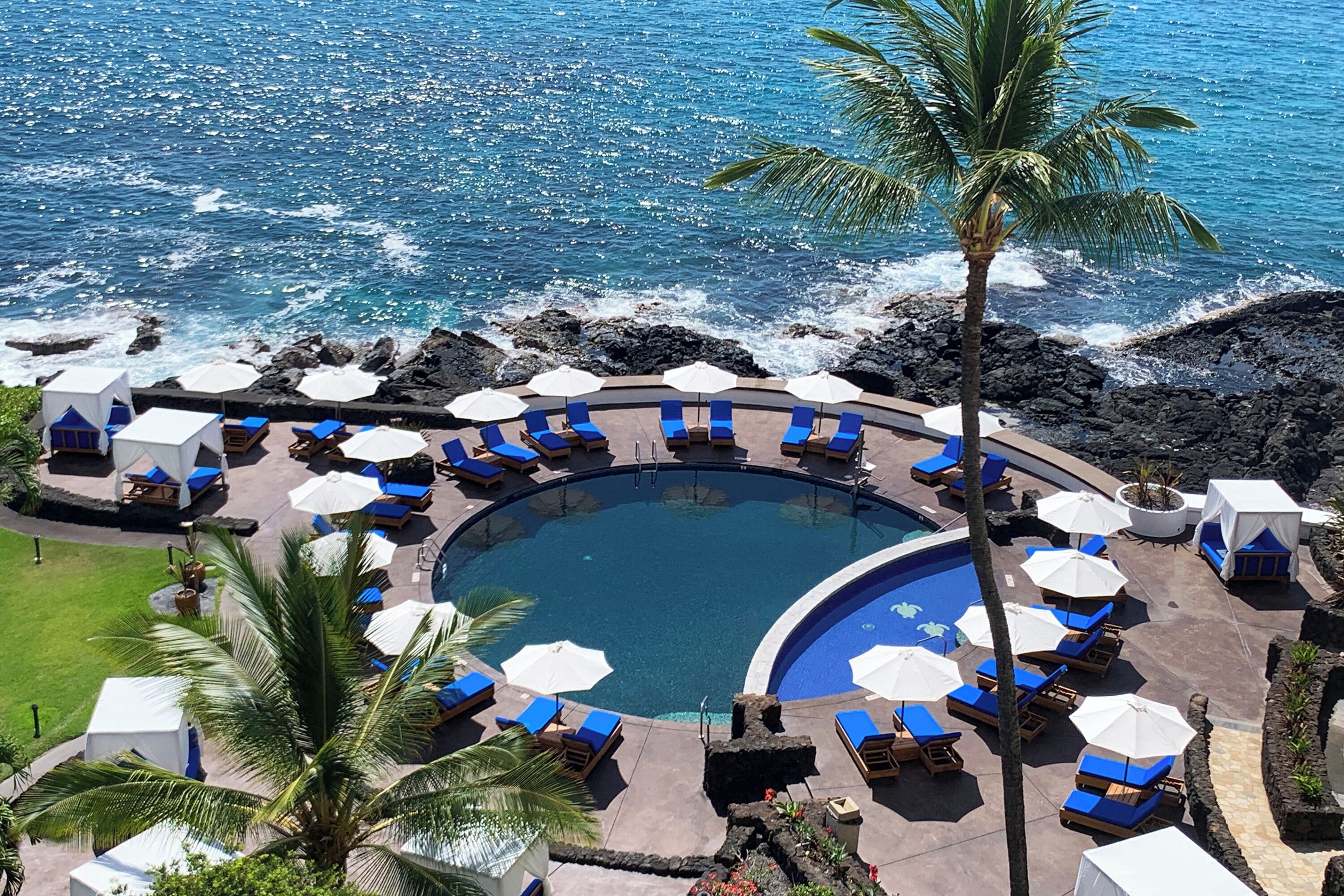 Outdoor pool, pool cabanas (surcharge), pool umbrellas