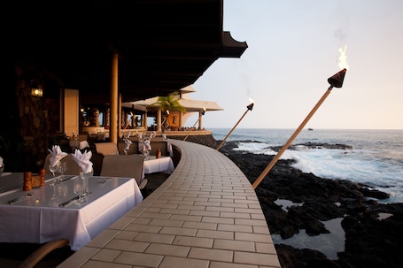 Breakfast and dinner served. Royal Kona Resort