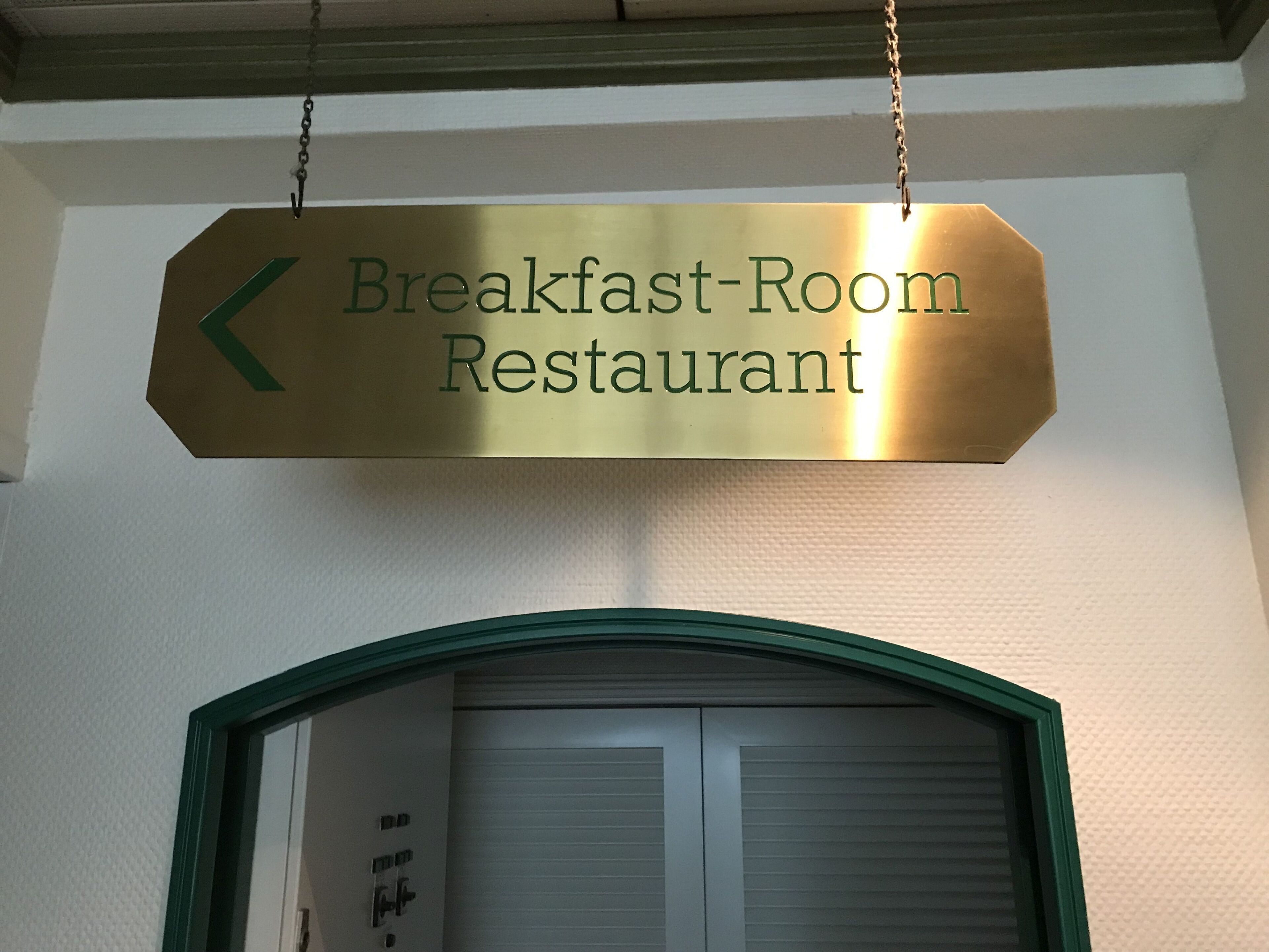 daily buffet breakfast (chf 15 per person)