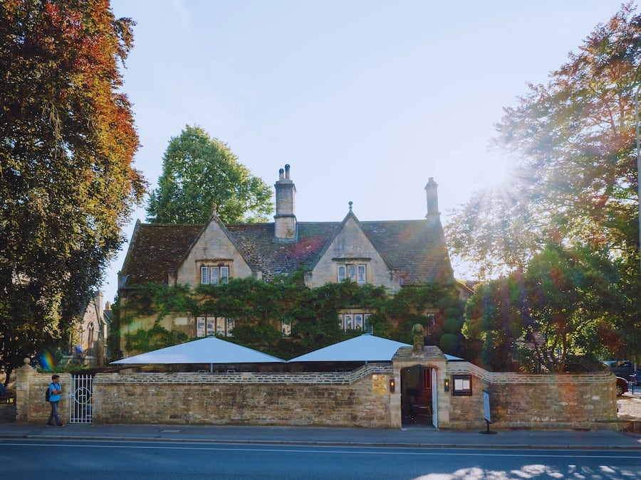 Façade de l’hébergement