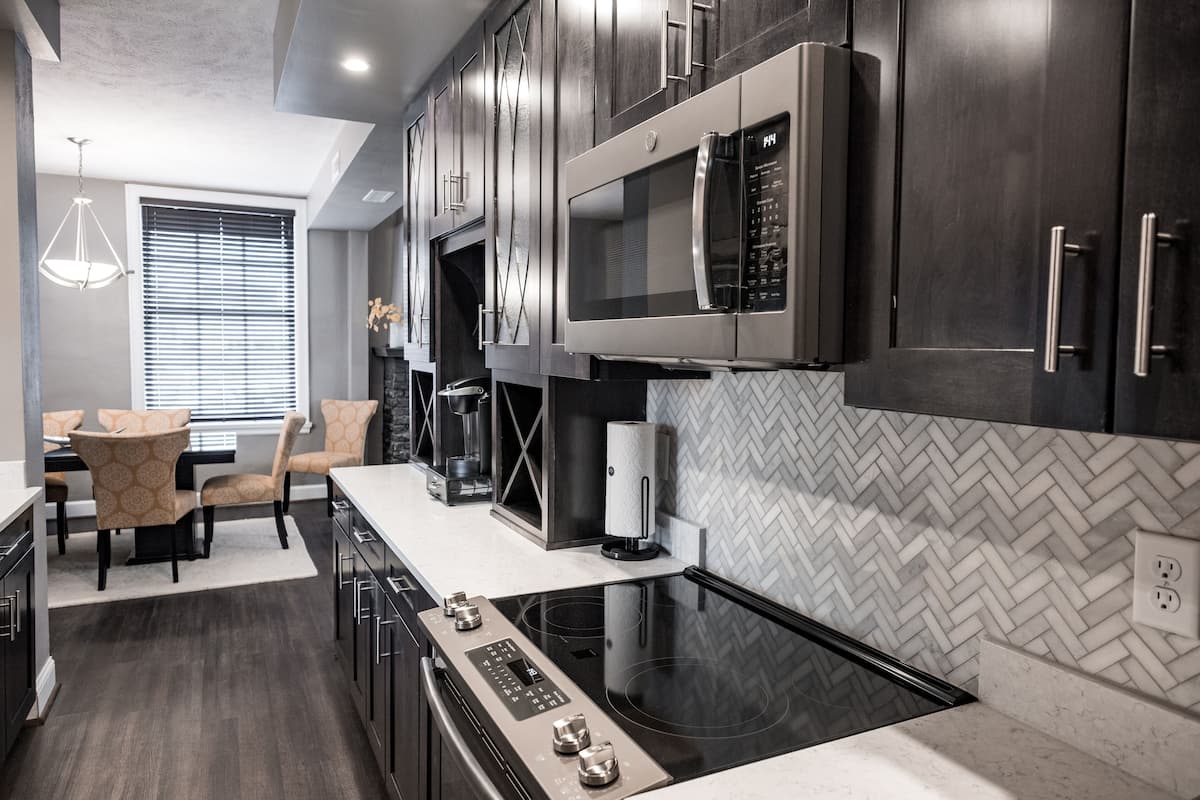 presidential suite, 1 king bed | private kitchen | coffee/tea maker