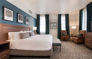 Executive-Studio, 1 King-Bett, Eckzimmer