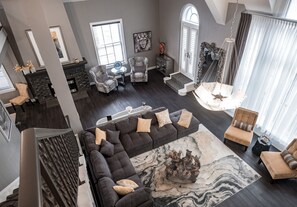 Presidential-Suite, 1 King-Bett | Wohnbereich