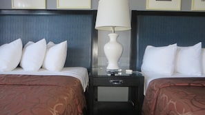 Free WiFi, bed sheets, alarm clocks