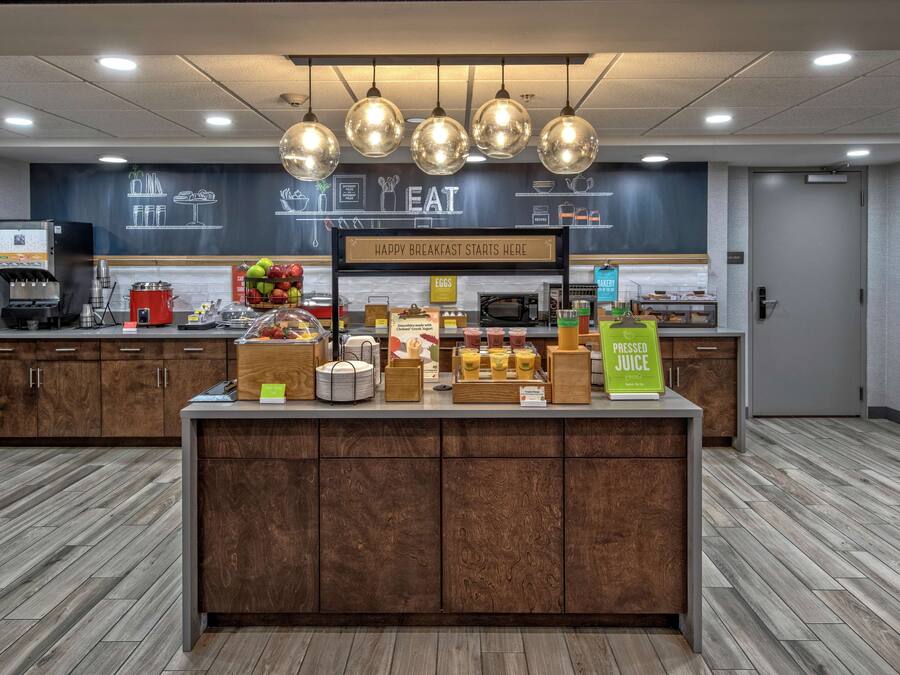 Free daily on-the-go breakfast