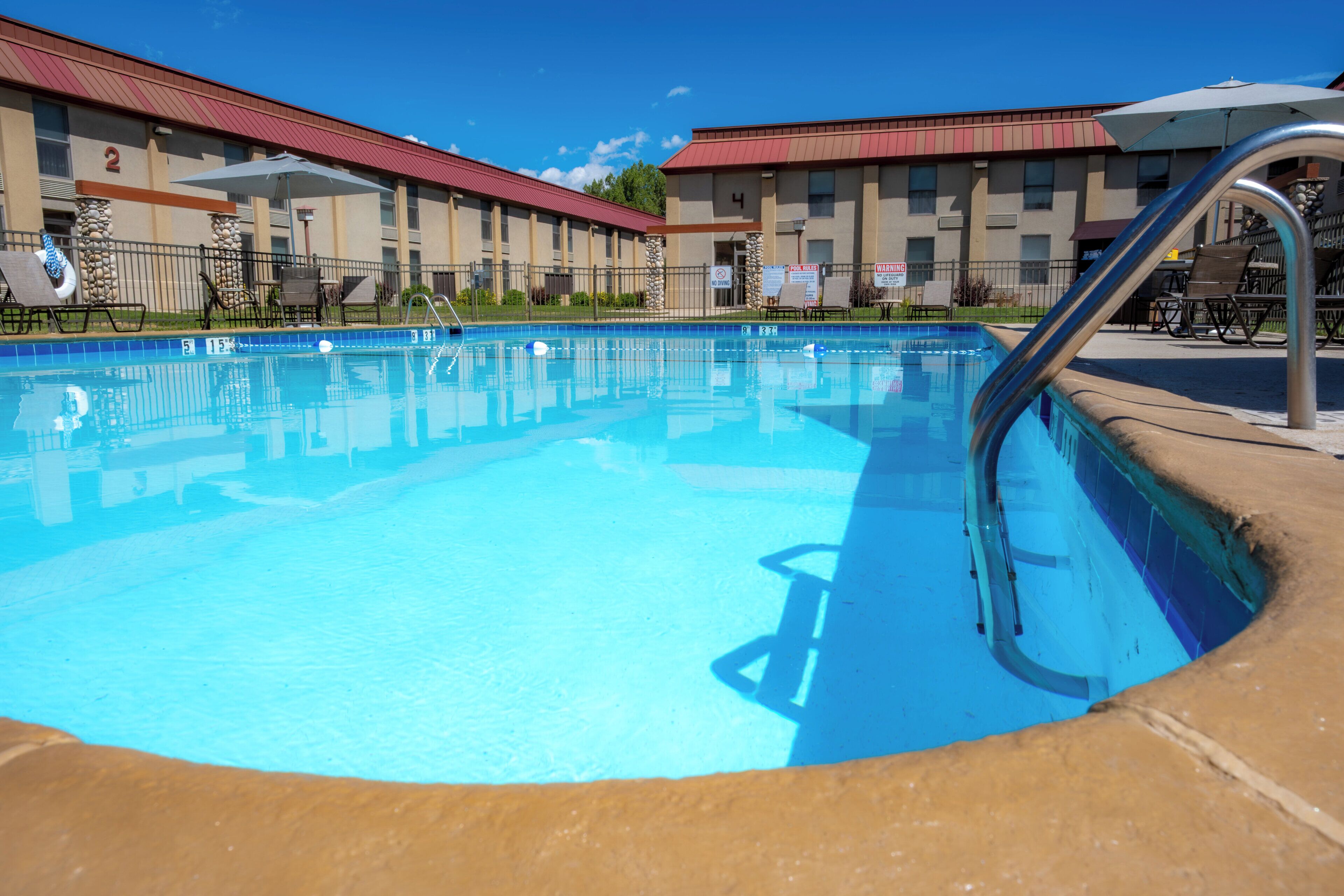 Seasonal outdoor pool