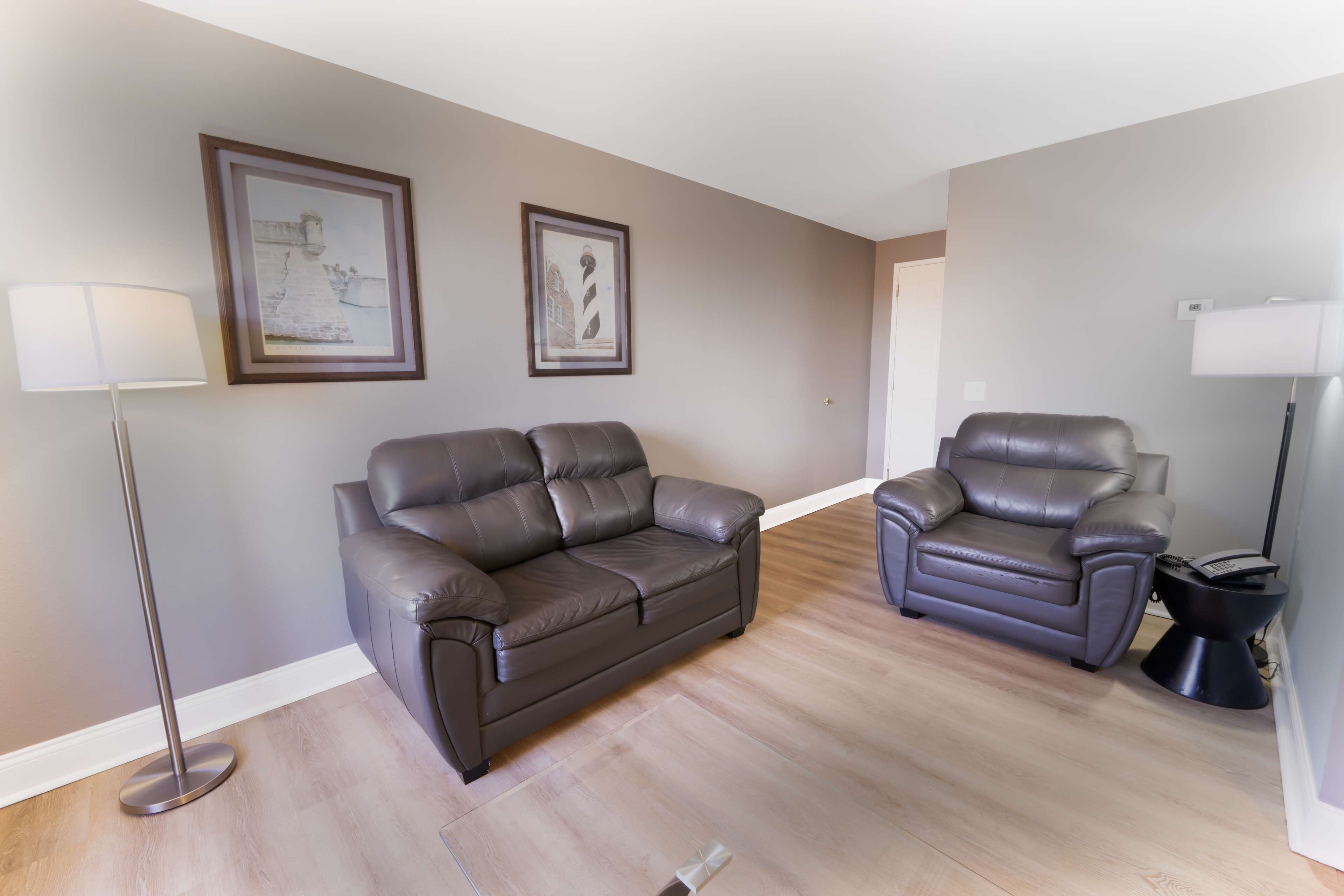 suite, 2 queen beds, non smoking, kitchen | premium bedding, laptop workspace, blackout curtains, iron/ironing board