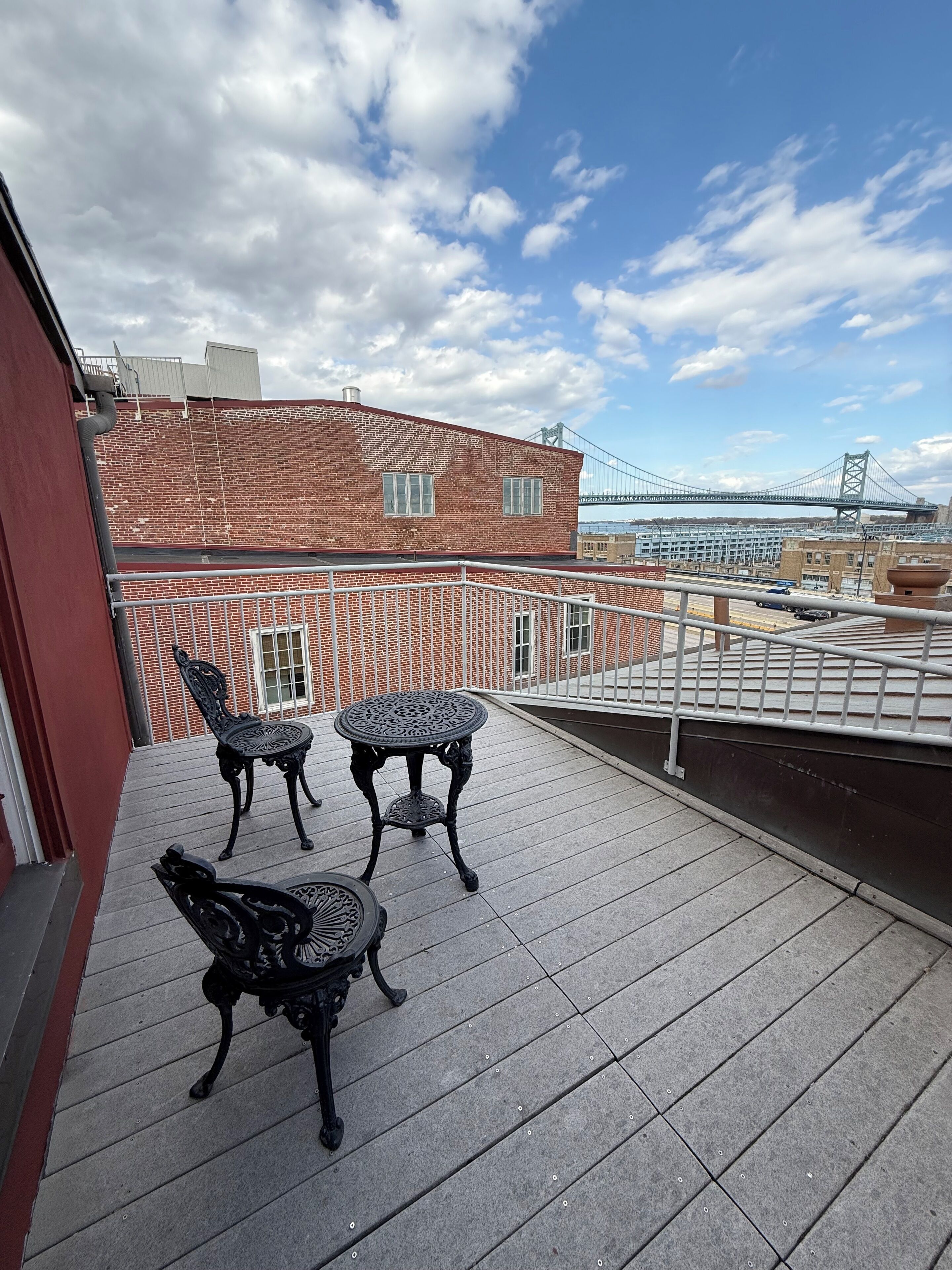 premium room one king bed jacuzzi with medium size patio riverview | terrace/patio