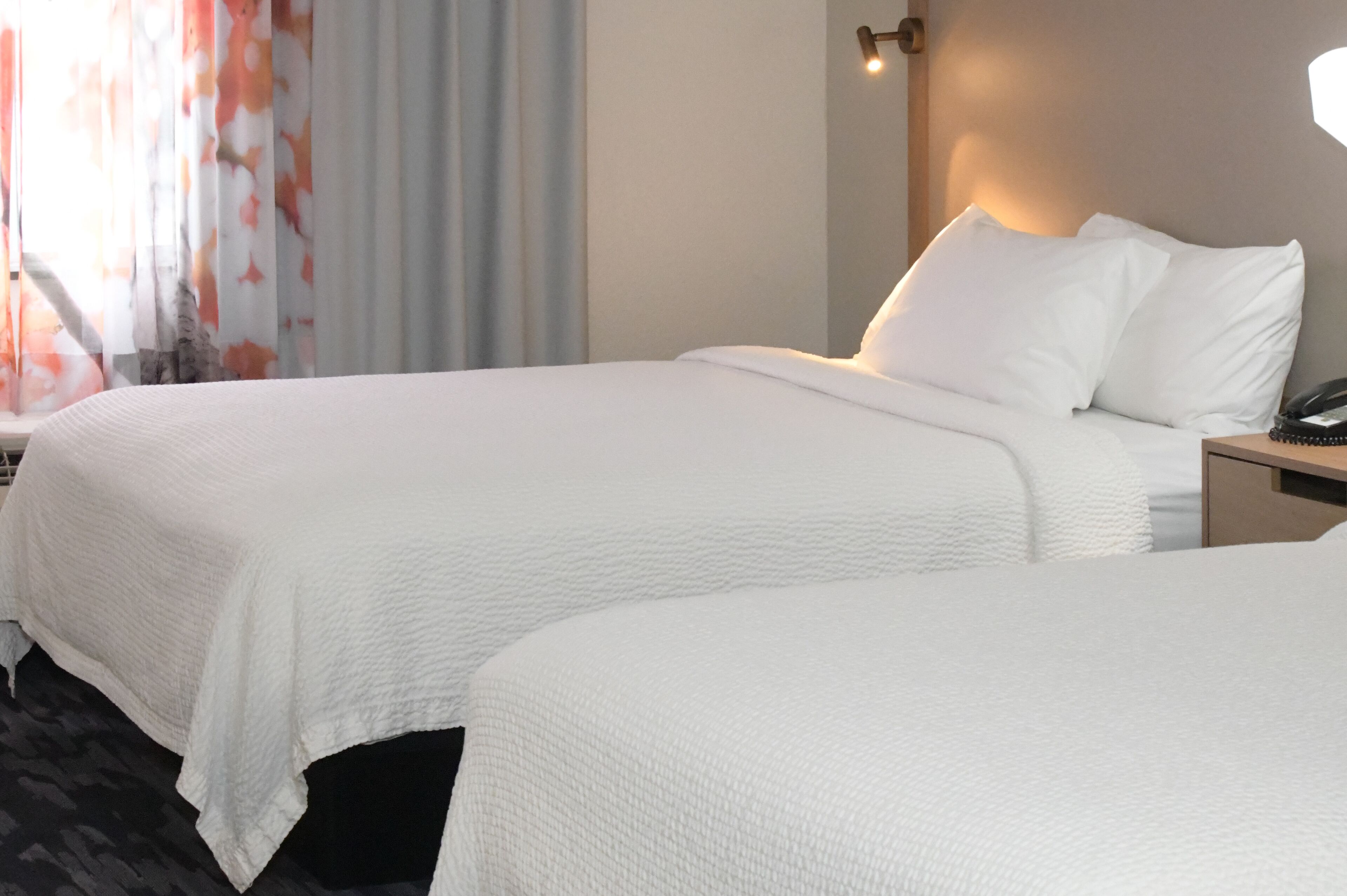 room, 2 queen beds | pillow-top beds, in-room safe, desk, laptop workspace