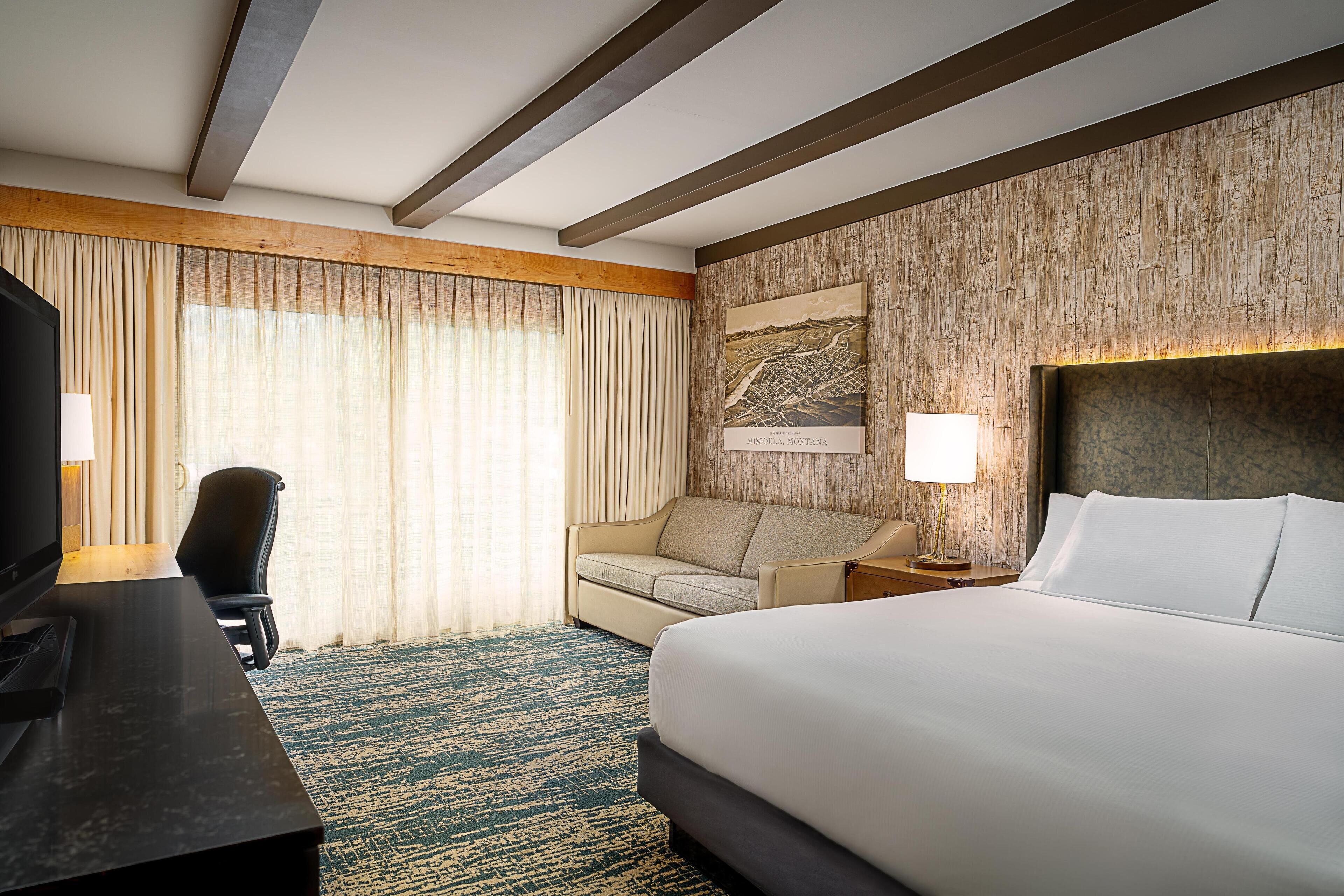 Zimmer, 1 King-Bett, Terrasse, Poolblick