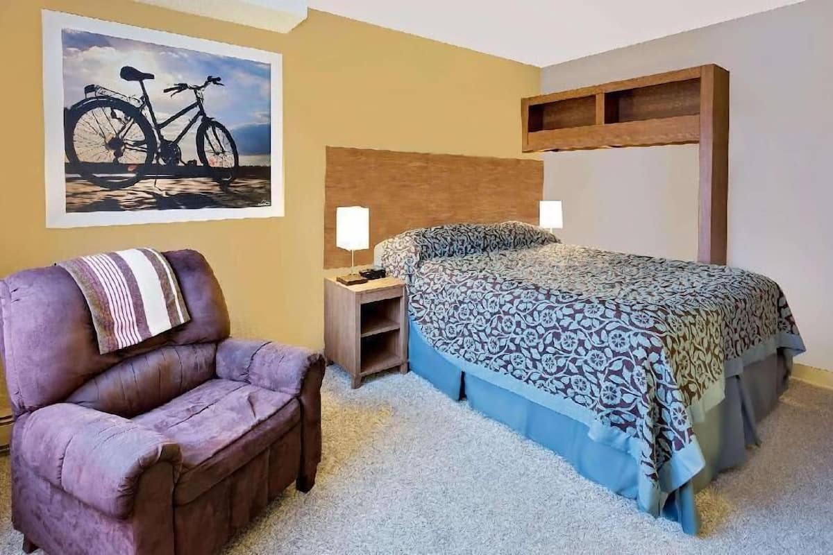 In-room safe, desk, blackout curtains, iron/ironing board