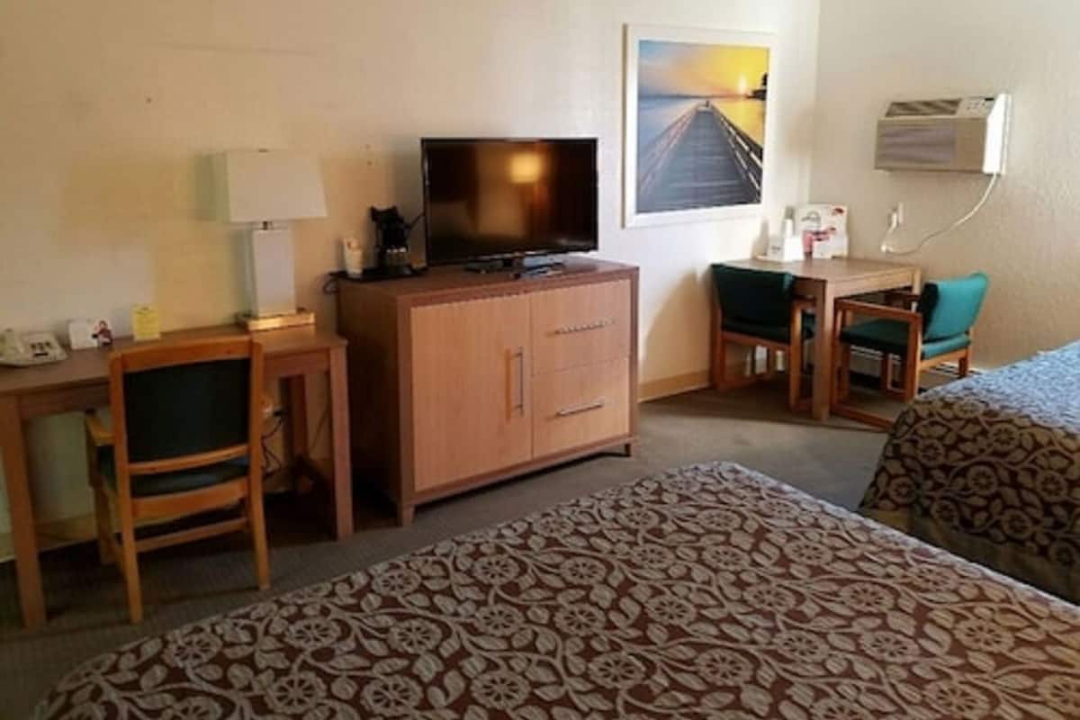 In-room safe, desk, blackout curtains, iron/ironing board