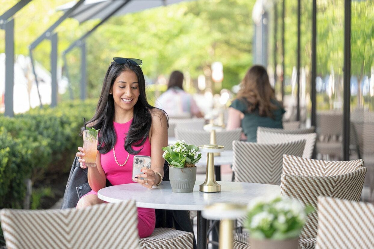 Café da manhã, almoço e jantar