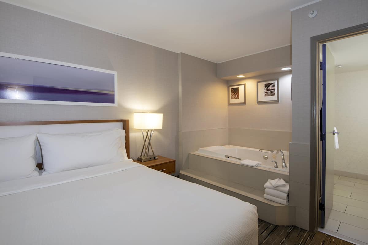 suite, 1 king bed (additional living area) | pillow-top beds, desk, iron/ironing board, free cots/infant beds