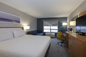 Standard Room, 1 King Bed with Sofa bed | Pillowtop beds, desk, iron/ironing board, free cribs/infant beds - Holiday Inn Express Kamloops by IHG (Kamloops)