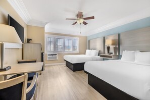 Standard Room, 2 Queen Beds, Non Smoking, Refrigerator (Larger Room) | Premium bedding, in-room safe, desk, laptop workspace - Best Western Tradewinds (Morro Bay)