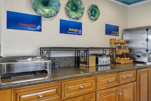 Free daily full breakfast