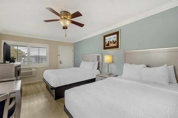 Premium bedding, in-room safe, desk, laptop workspace