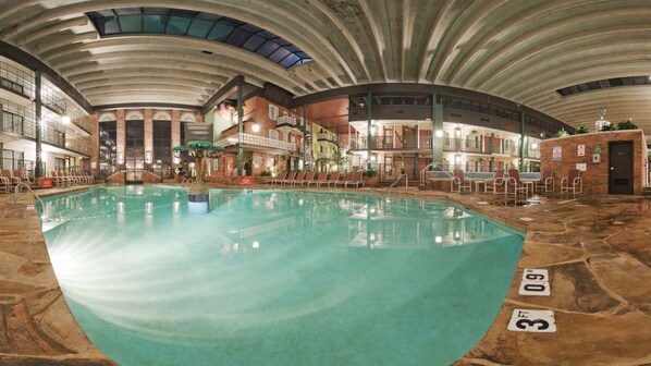 2 indoor pools