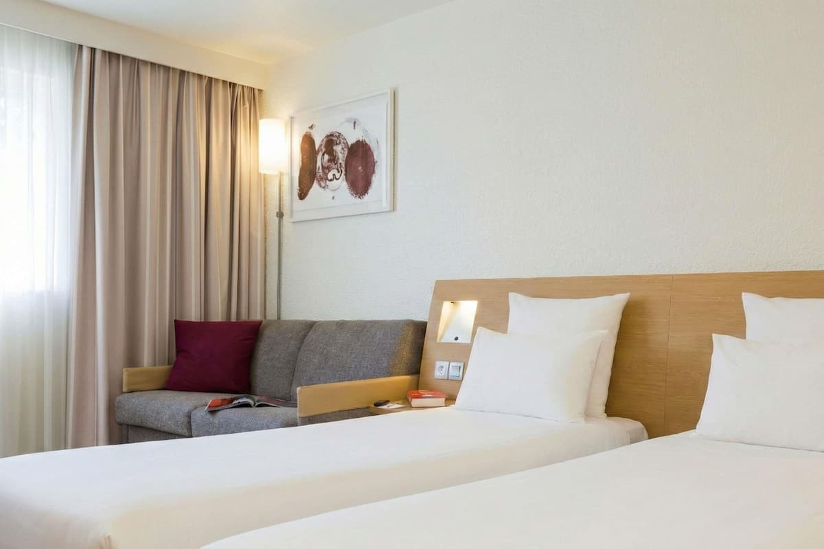 1 habitación y colchones con efecto memoria