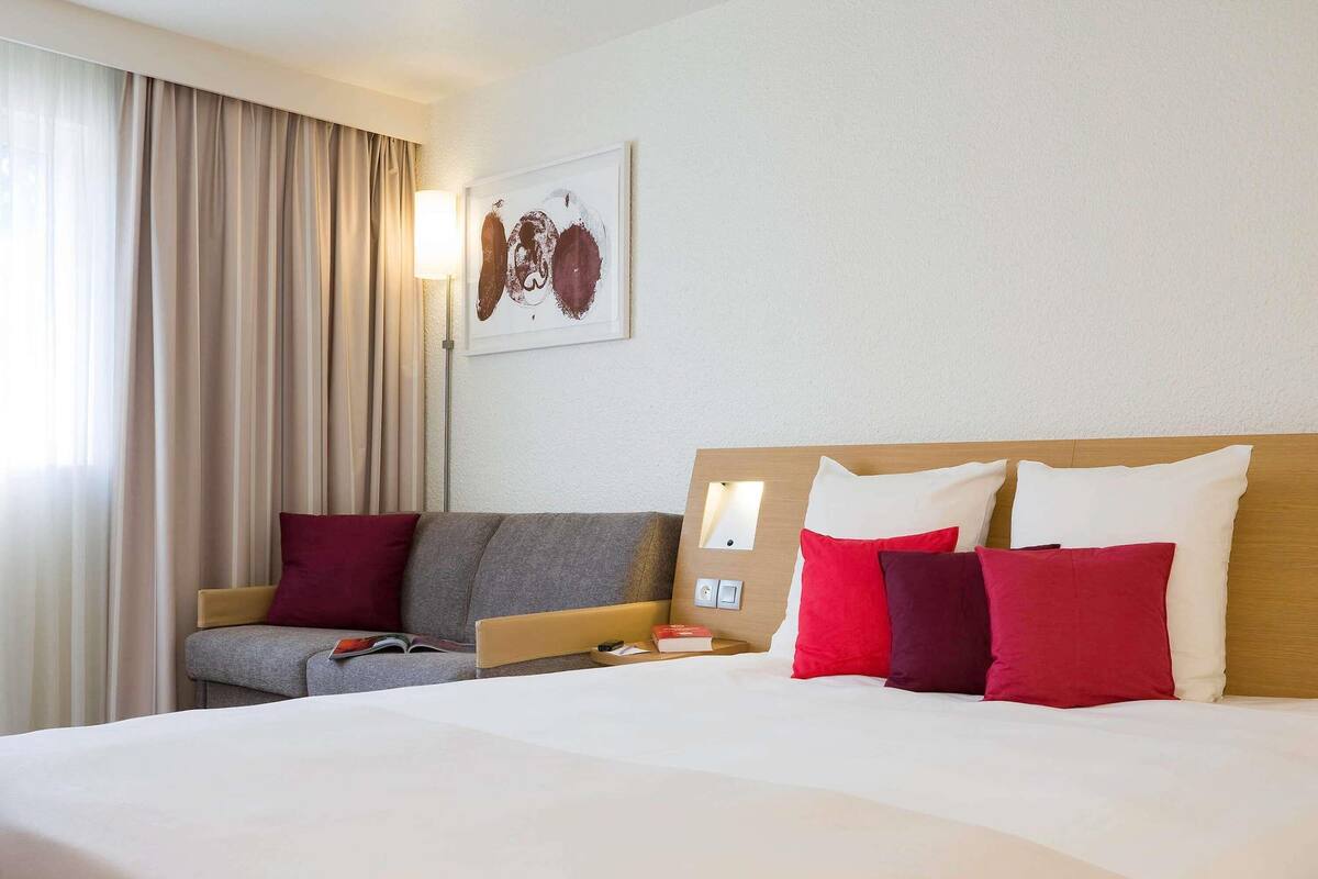1 habitación y colchones con efecto memoria 