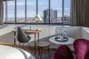 Premium-Zimmer | Allergikerbettwaren, Minibar, Zimmersafe, Verdunkelungsvorhänge