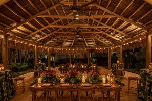 Espace de mariage à l’extérieur