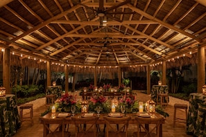 Espace de mariage à l’extérieur