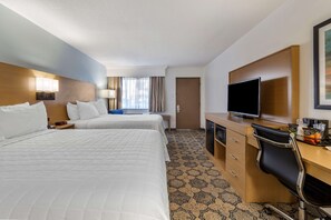 1 bedroom, desk, laptop workspace, blackout drapes