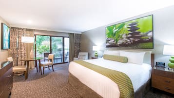 Down duvets, in-room safe, laptop workspace, blackout curtains