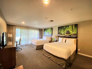 Down comforters, in-room safe, laptop workspace, blackout drapes