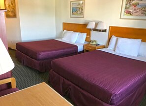 Room, 2 Queen Beds | Desk, free WiFi, bed sheets - Americas Best Value Inn Dunnigan (Dunnigan)