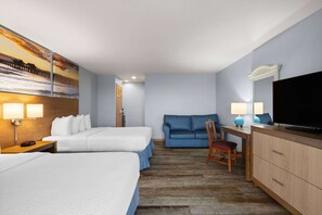 In-room safe, blackout drapes, iron/ironing board