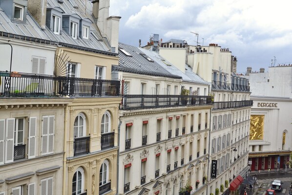 Vue sur la rue