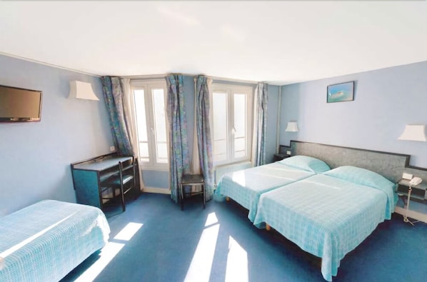 Tremannsrom | Safe på rommet, skrivebord, lydisolert og wi-fi (inkludert)