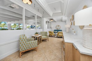 Zona de estar del vestíbulo