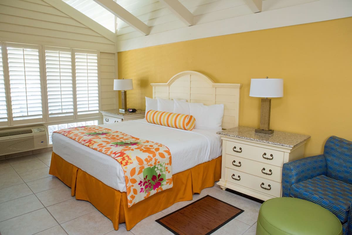 Pillow-top beds, minibar, in-room safe, desk