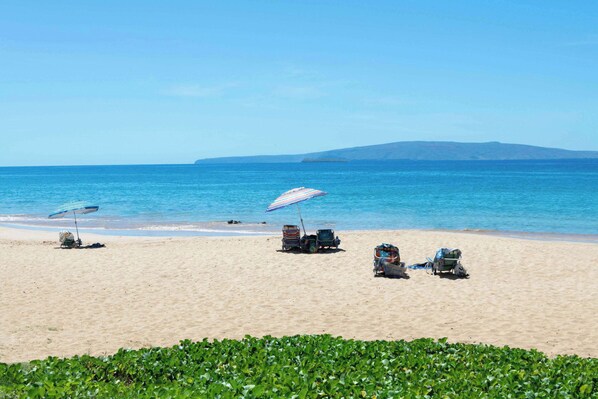 Ubicación a pie de playa, toallas de playa y buceo con tubo