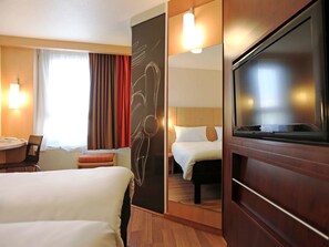 Chambre Standard, 2 lits une place | Literie de qualité supérieure, bureau, chambres insonorisées