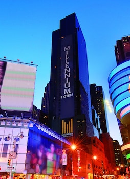 Exterior detail at Millennium Hotel Broadway Times Square