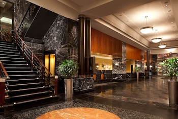 Hotel entrance and lobby at Millennium Hotel Broadway Times Square