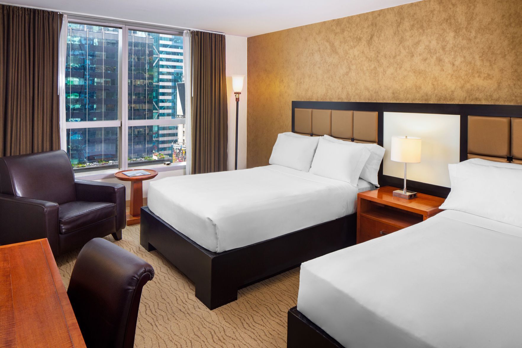 In-room safe, desk, laptop workspace, blackout curtains