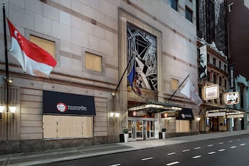 Hotel entrance at Millennium Hotel Broadway Times Square