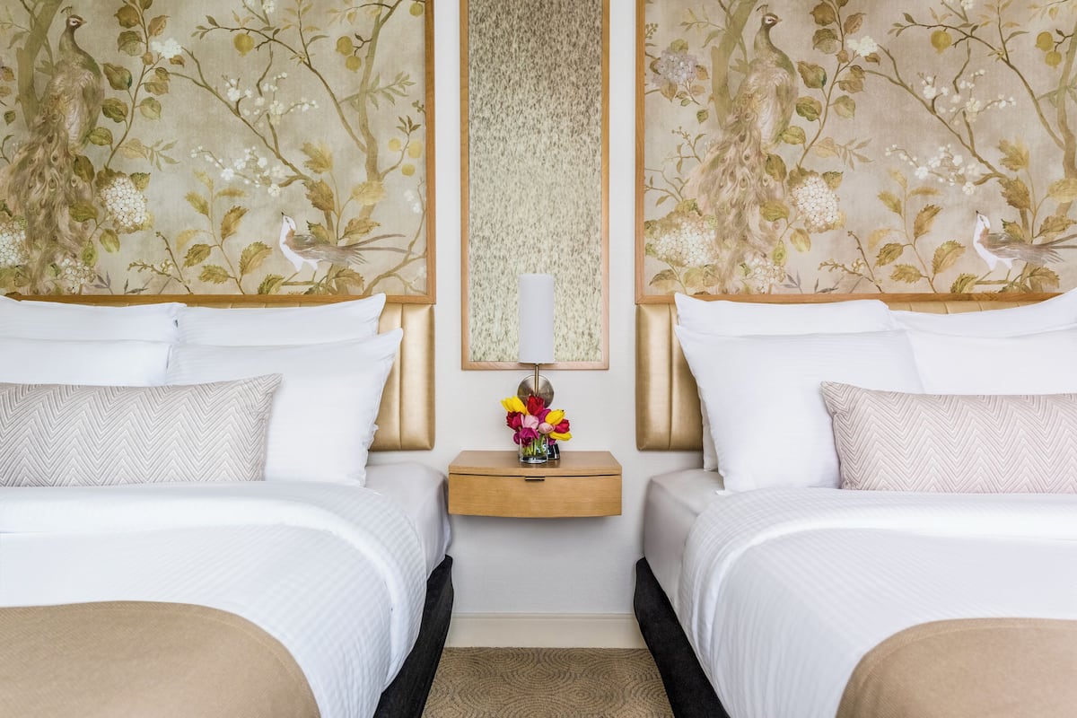 Two Queen Beds Room | 1 bedroom, premium bedding, in-room safe, desk