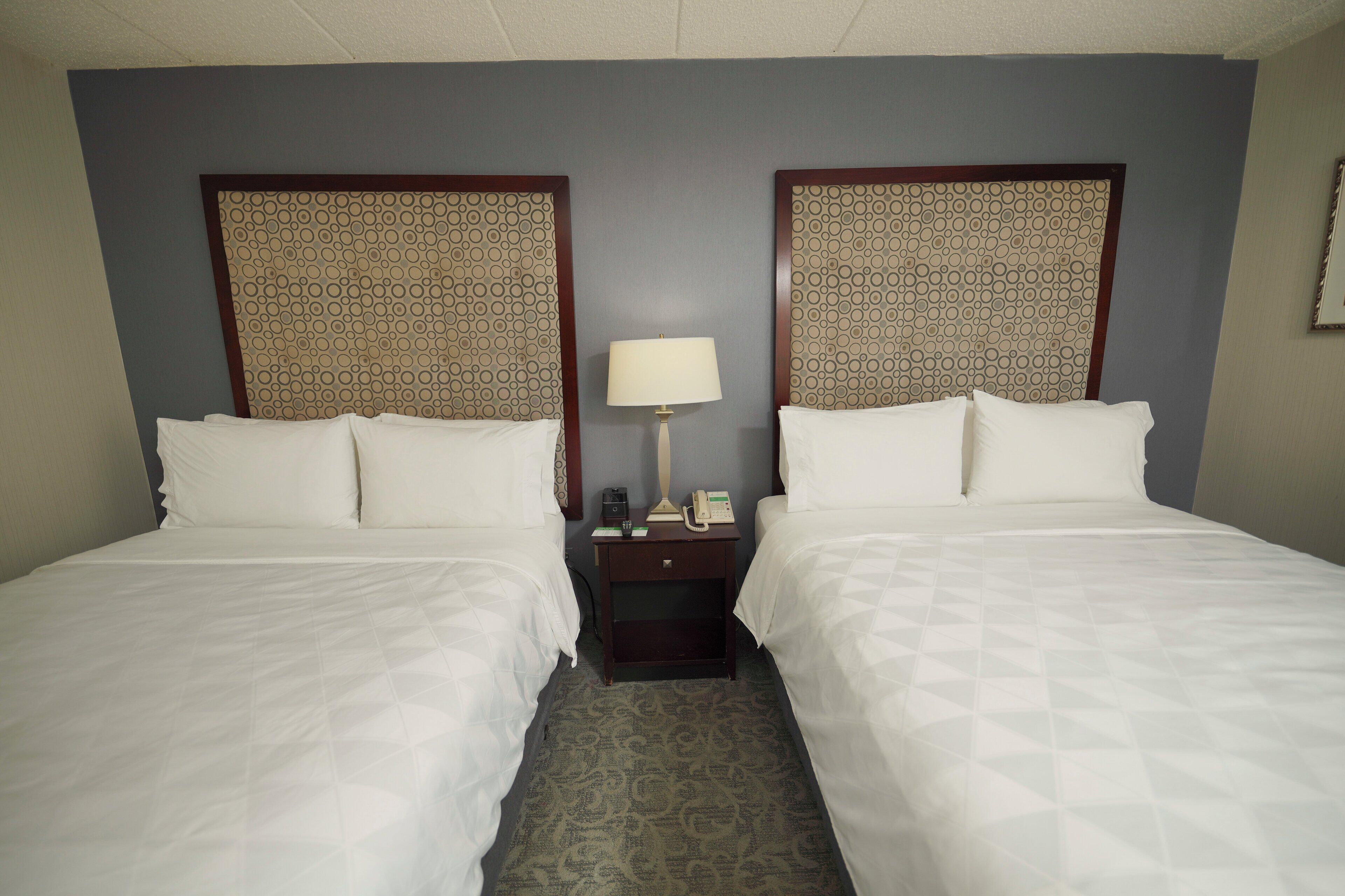 Premium bedding, pillow-top beds, in-room safe, desk