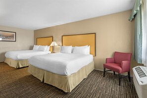 Standard Room, Multiple Beds, Non Smoking, Microwave (Oversized Room) | Desk, laptop workspace, iron/ironing board, WiFi