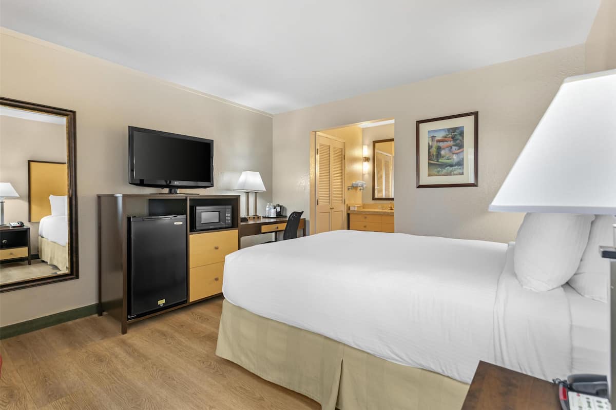 Standardzimmer, 1 Queen-Bett, Nichtraucher, Kühlschrank und Mikrowelle (Pet Friendly)