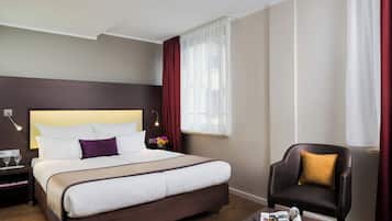 Comfort Room | In-room safe, desk, blackout curtains, soundproofing