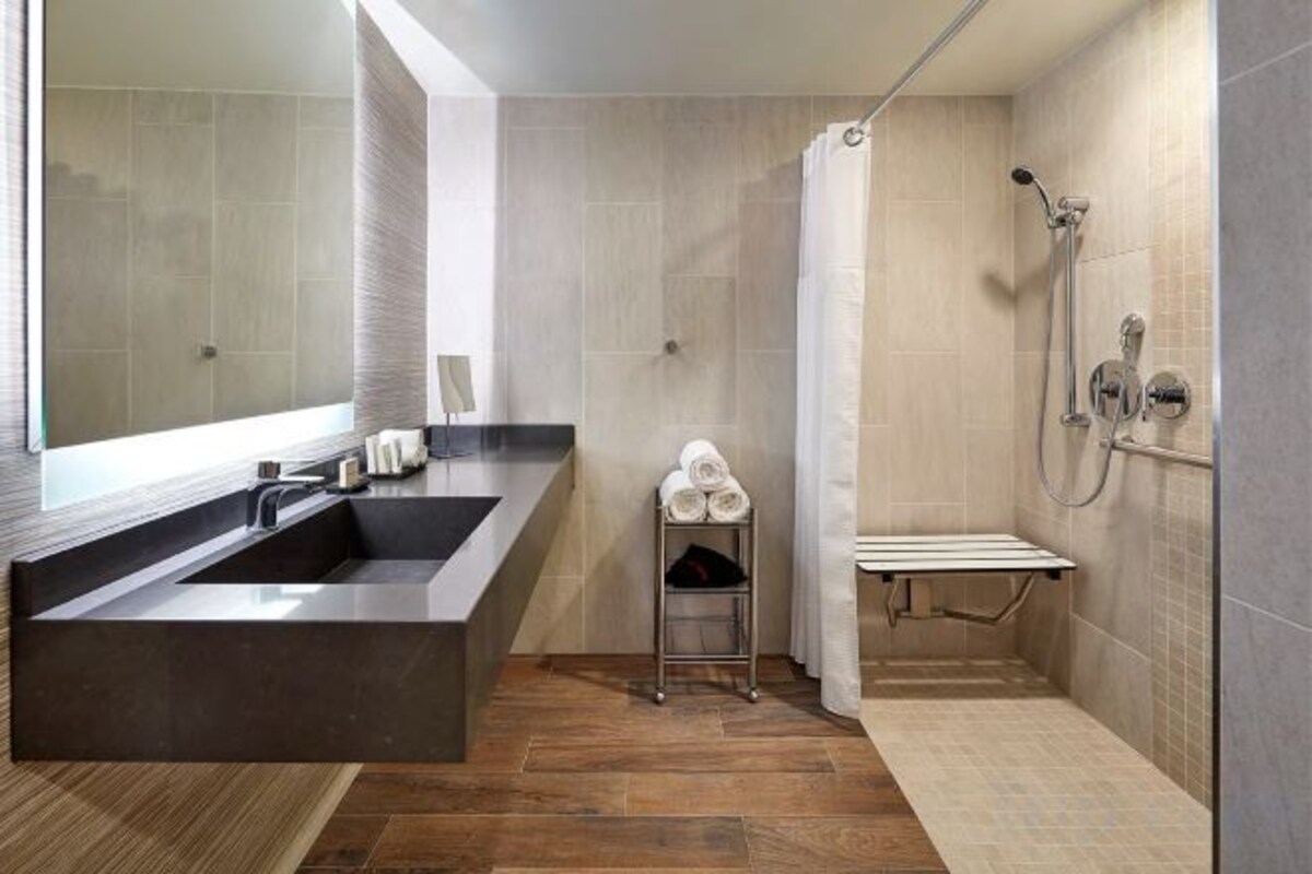Accessible Two Queen Junior Suite with Shower
